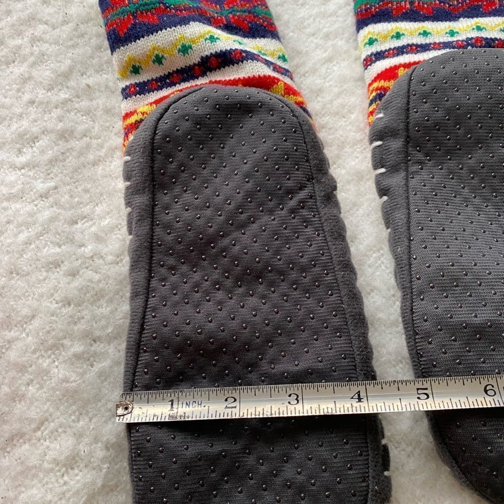 Knit Pattern Slipper Boots - Picture 5 of 6